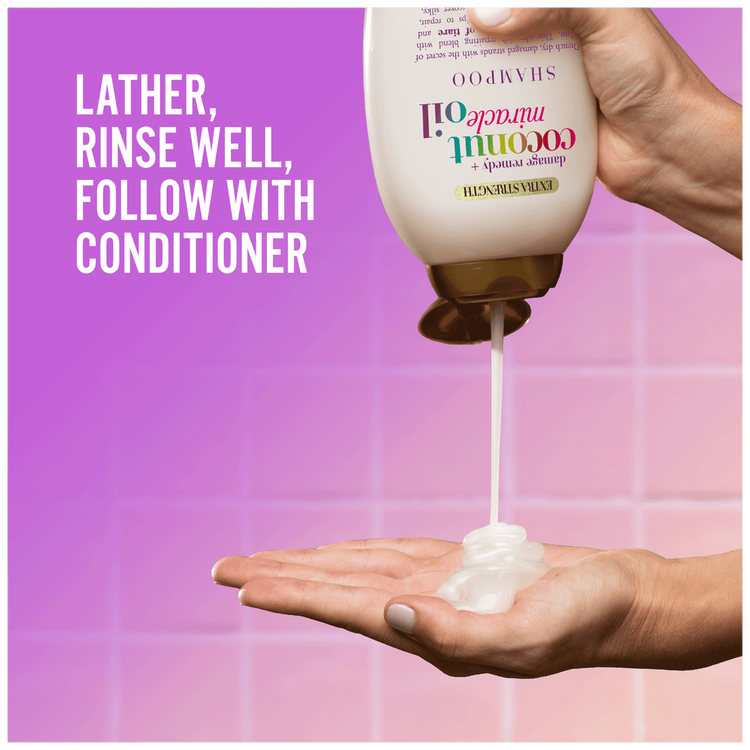 OGX Salon Size Coconut Miracle Oil - Shampoo, con aceite de coco