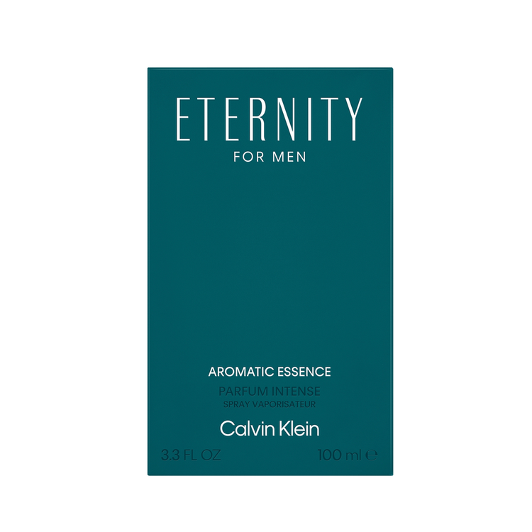 Eternity For Men Aromatic Essence - Eau de Parfum, aporta un sentido de intriga a las interpretaciones previas de la atemporal fragancia