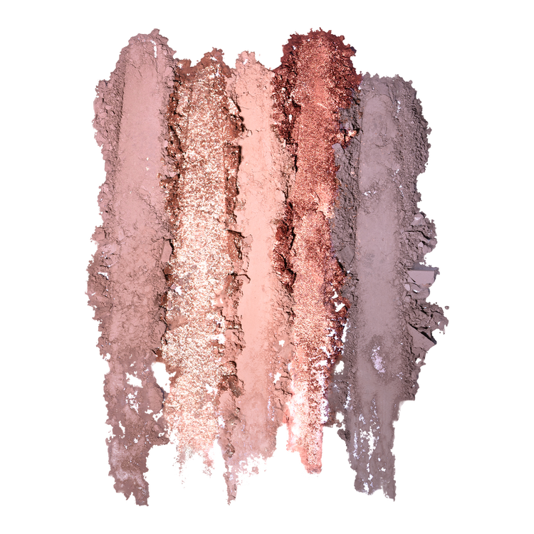 Mini Starlette Paleta de sombras 5 tonos rosas y grises