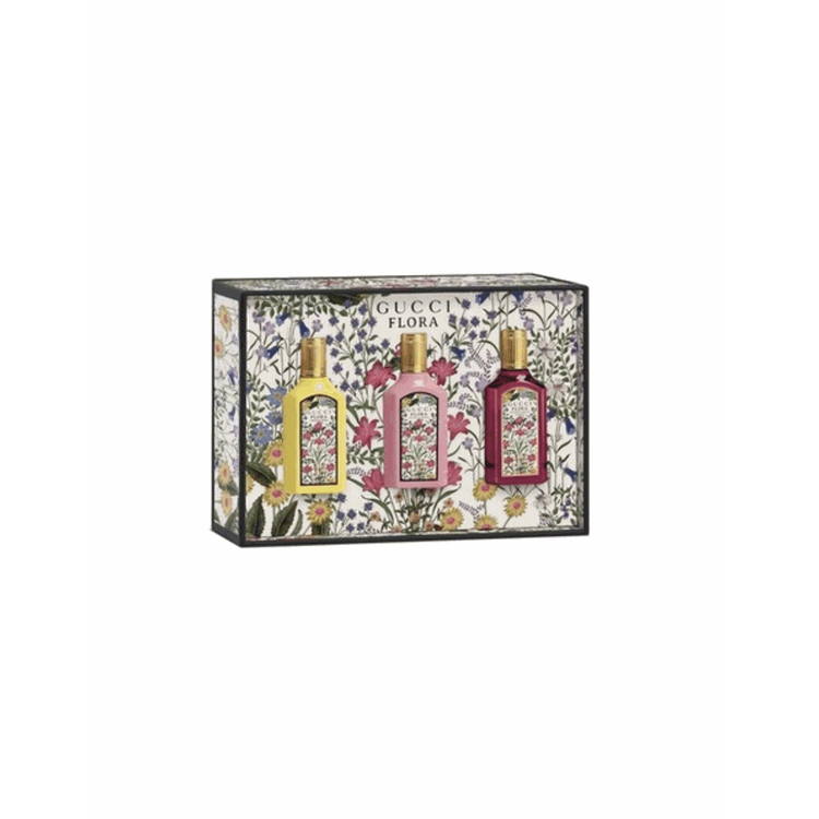 Flora Women - Set de regalo, Eau de Parfum 3 x 5ml