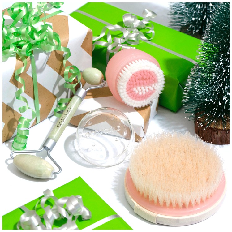 Eco Tools Dry Brush - Cepillo corporal, para exfoliación en seco
