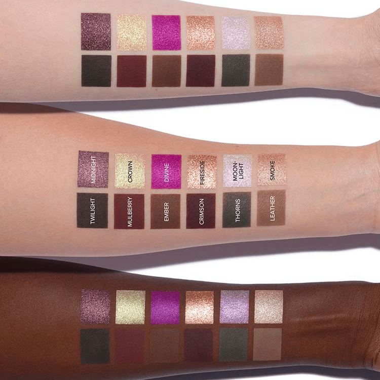 Fall Romance Eyeshadow Palette Paleta de sombras neutras y metálicas