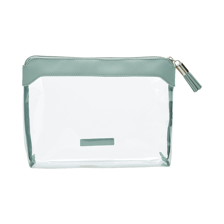 Tartan and tiwne - Bolso transparente color menta