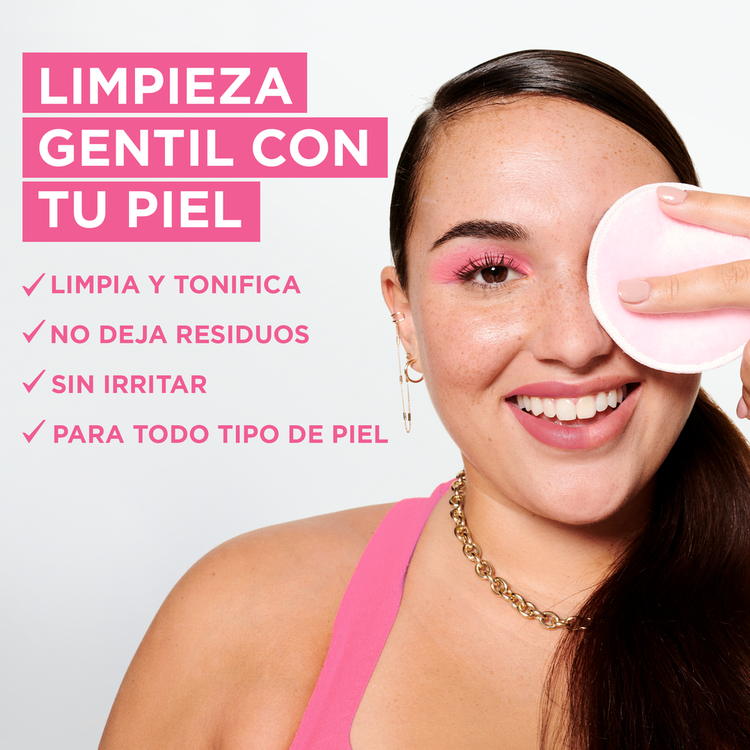 Garnier Skin - Agua micelar, limpia, desmaquilla y tonifica
