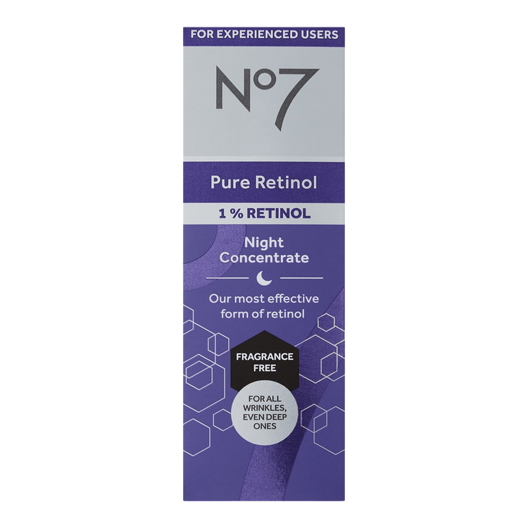 Pure Retinol 1% Retinol Night Concentrate Concentrado nocturno con retinol reduce líneas de expresión