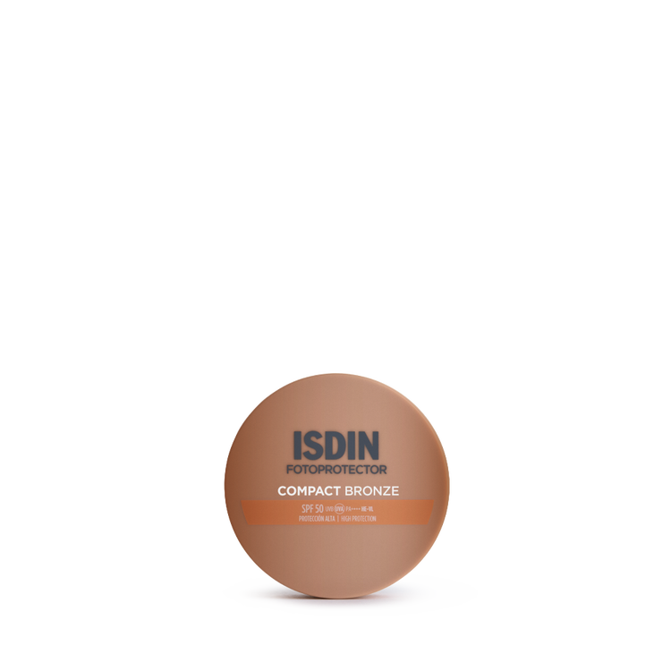 Isdin Compact Bronce Protector solar facial con color
