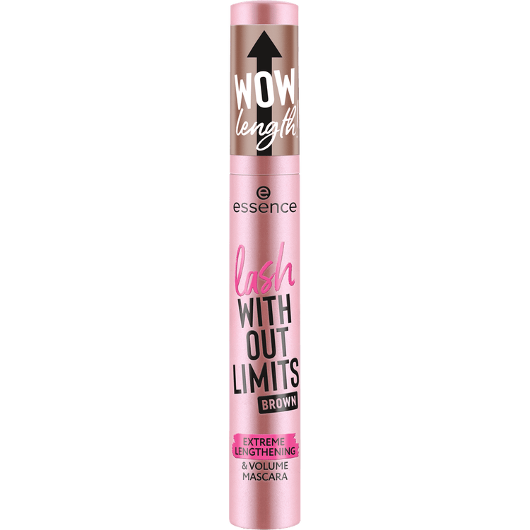Lash Without Limits Brown Extreme Lengthening & Volume Máscara de pestañas alarga y da volumen