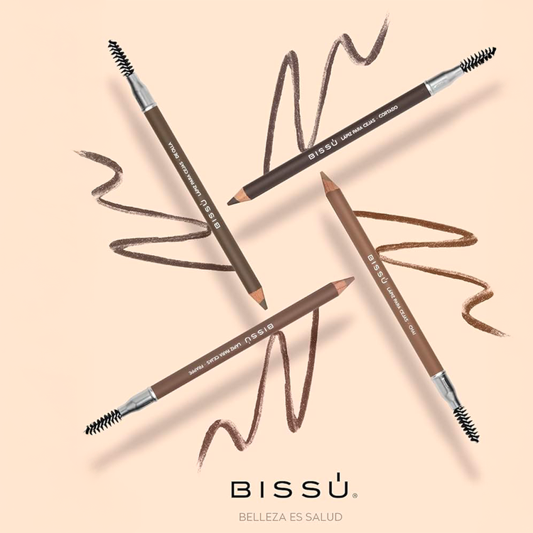 Delineador de cejas, con cepillo aplicador