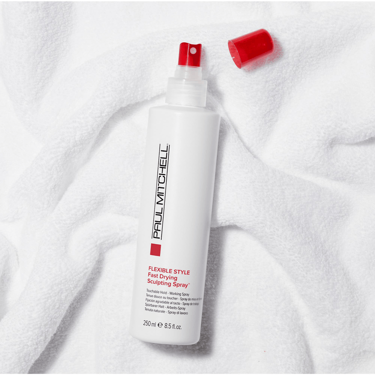 Paul Mitchell Fast Drying Sculpting Spray texturizador añade brillo al peinado