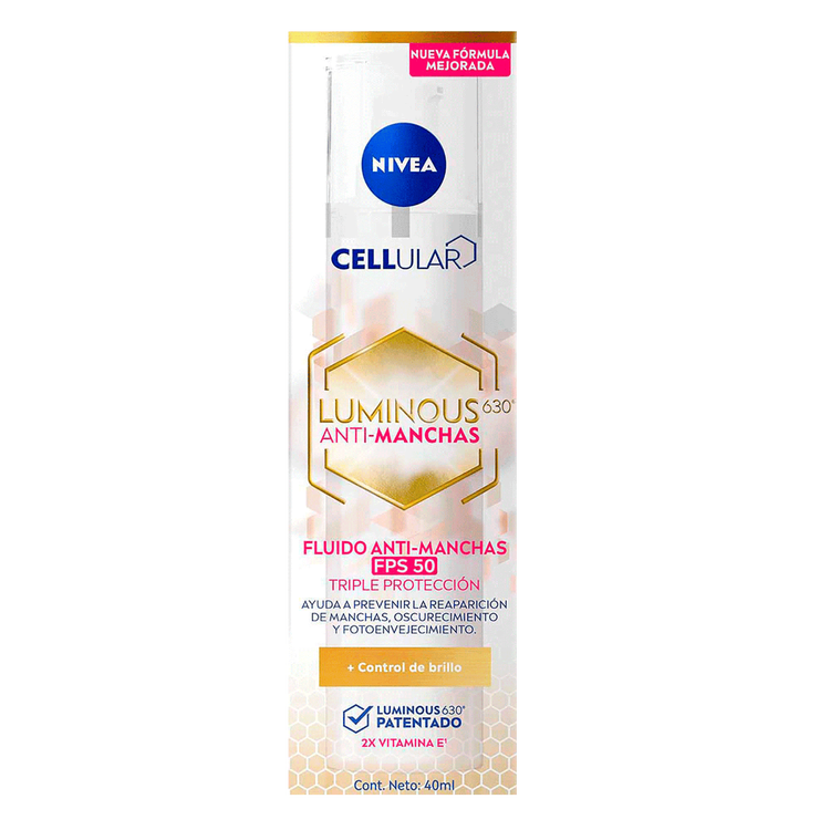 Luminous 630 - Fluido facial antimanchas, ayuda a reducir manchas