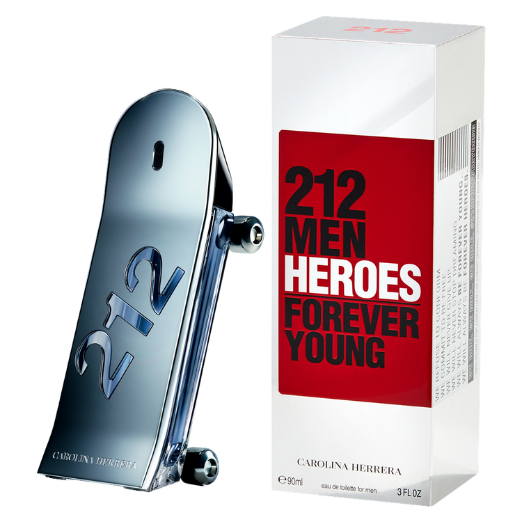 212 Heroes - Eau De Toilette, fresco aroma que celebra la juventud, libertad y autenticidad