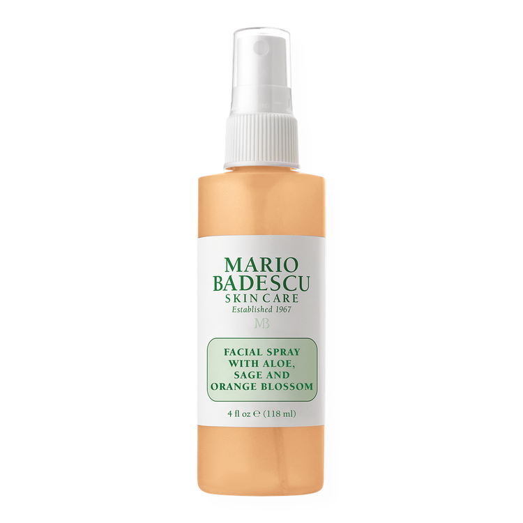 Aloe, Sage and Orange Blossom Spray facial refrescante hidratación y equilibrio para la piel