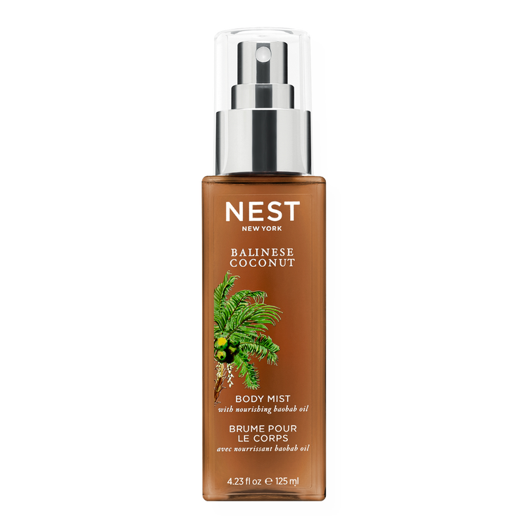 Balinese Coconut Spray corporal notas de coco