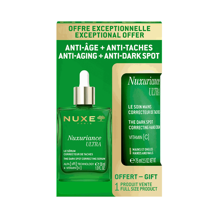 Antiaging + Anti Dark Spots - Set de regalo, Suero para manchas + crema de manos con vitamina C