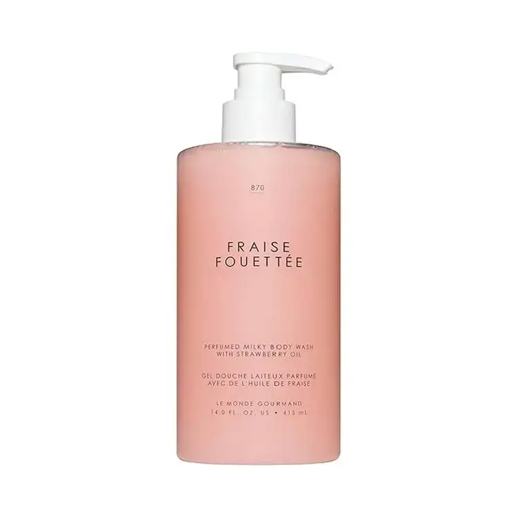 Fraise Fouettee - Perfumed Milky Body Wash, espuma sensorial