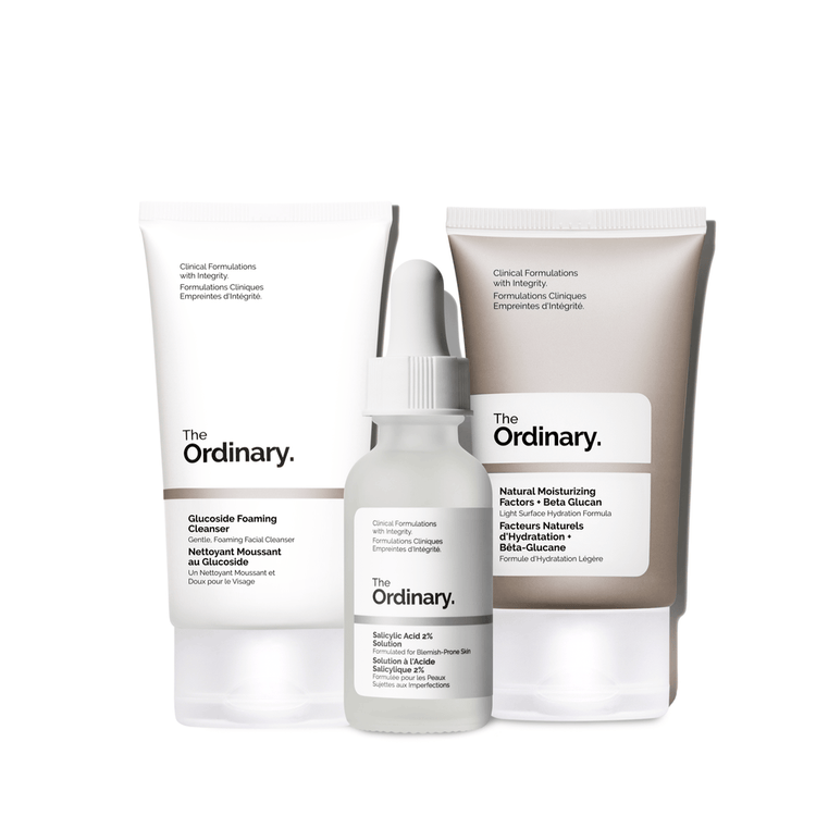 The Clear - Set para pieles con tendencia acnéica, elimina imperfecciones