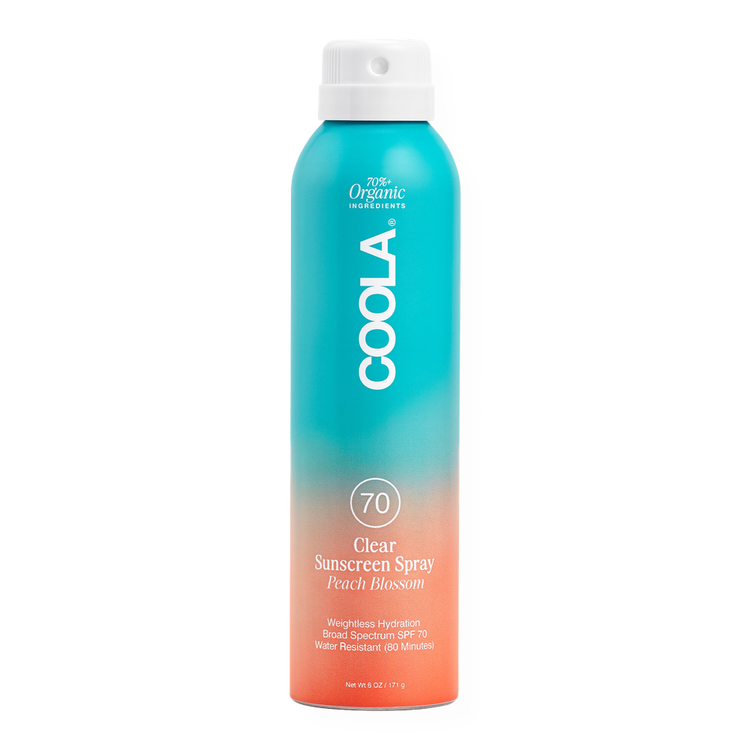 Peach Blossom Classic Body Organic Sunscreen Spray SPF 70 - Spray corporal, con protección solar