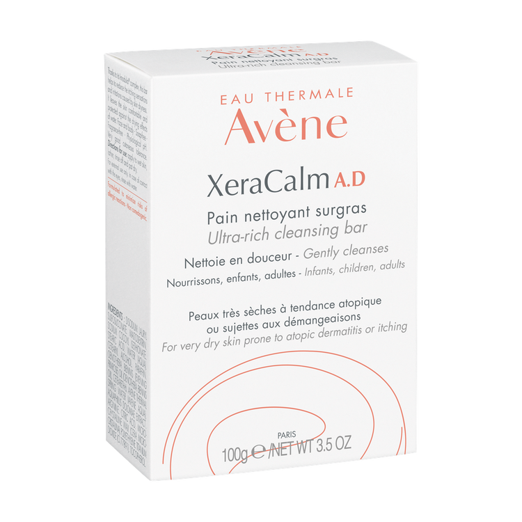 Xeracalm A.D. Barra limpiadora rostro y cuerpo disminuye la sequedad en la piel