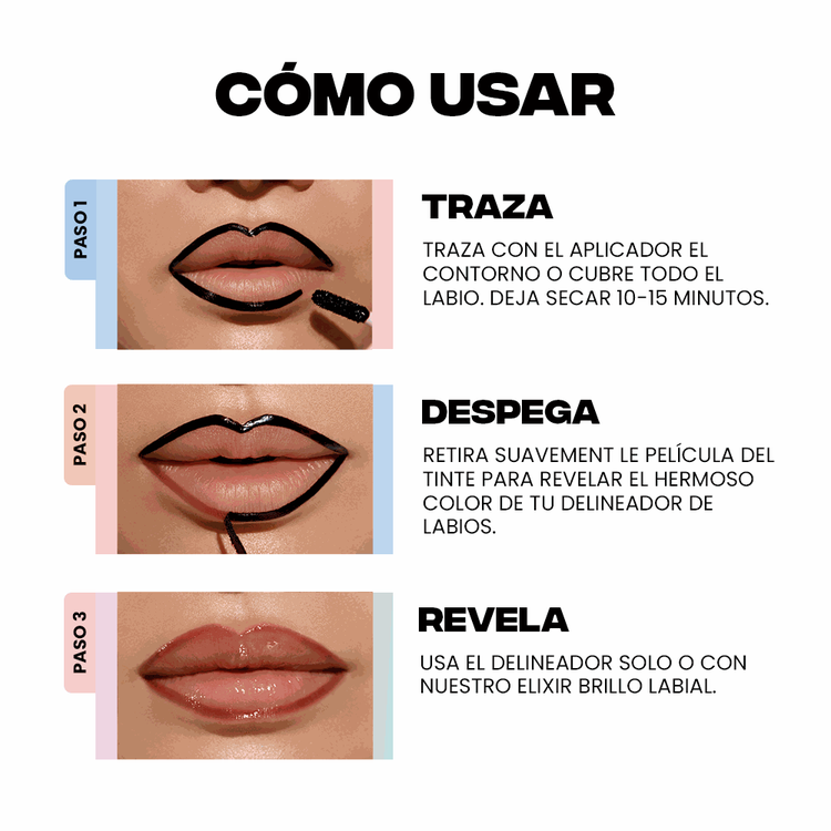 Lip Liner STAY-N® Best Sellers Bundle - 3 Delineadores de labios, mantiene tus labios alineados todo el día y la noche