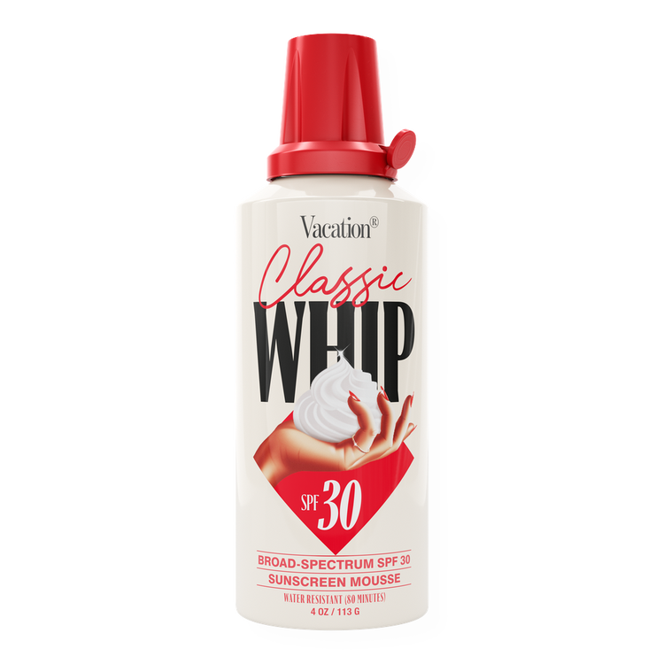 Classic Whip - Protector solar en mousse 30 SPF, para todo tipo de piel