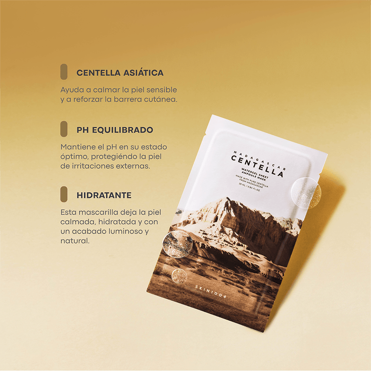 Madagascar Centella - Mascarilla facial, calma la piel sensible