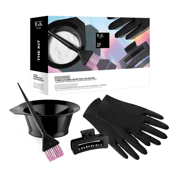 The Kit At-Home Color Tool Collection Set de 4 herramientas para la coloración capilar coloración de cabello
