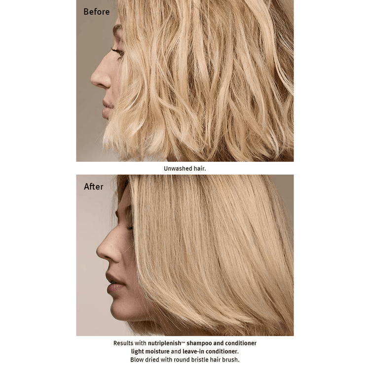 Nutriplenish Acondicionador hidrata y nutre el cabello seco y opaco