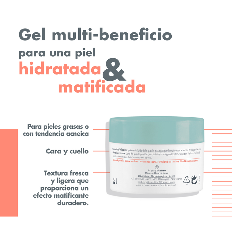 Cleanance Aqua-gel matificante controla el brillo y reduce poros abiertos