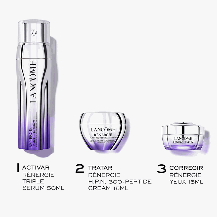 Rénergie HCF - Set de regalo, Rénergie H.C.F Triple Serum 50ml + Rénergie H.P.N 300-Peptide Cream 15ml +Rénergie Eye Cream 15ml
