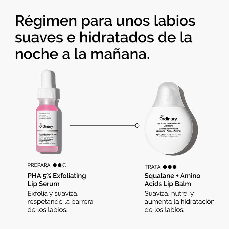 Pha 5% Lip Exfoliating Serum Suero exfoliante labial exfolia, hidrata y suaviza