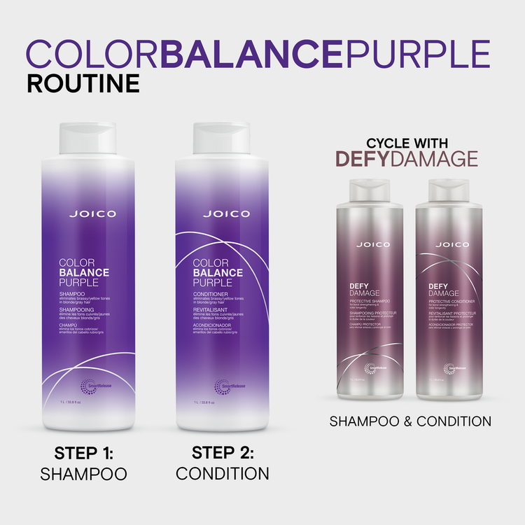 Color Balance Shampoo y acondicionador fortalece el cabello