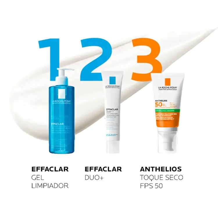 Effaclar Hidratación facial tratamiento corrector triple