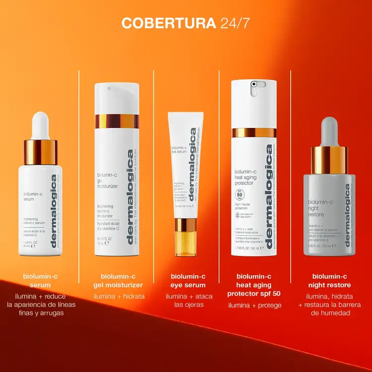 BioLumin-C Heat Aging Protector SPF50 Moisturizer Hidratante protege contra daños del calor