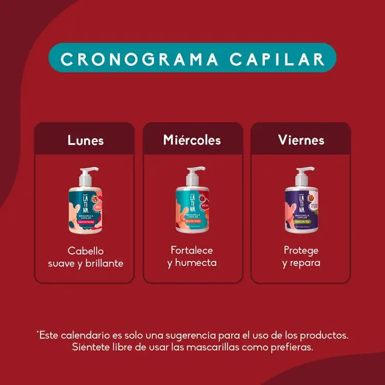 Mascarilla capilar, nutritición intensa