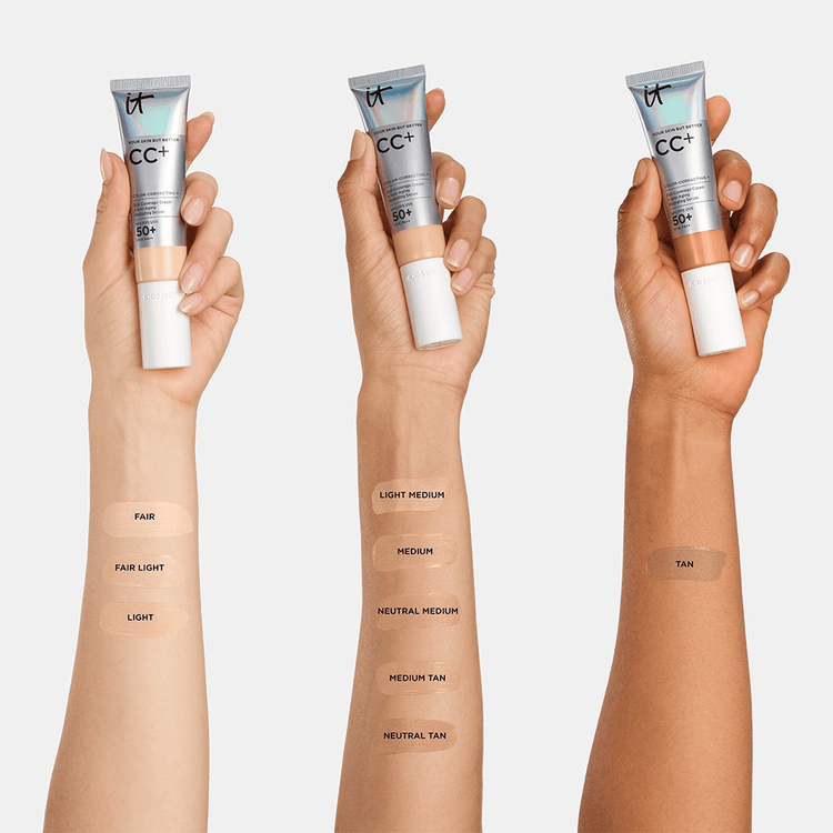Your Skin But Better - CC+ foundation con SPF 50+, hidrata y corrige imperfecciones
