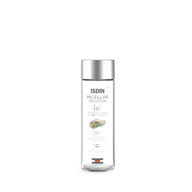 Micellar Solution - Agua micelar, 100 ml, 4 en 1