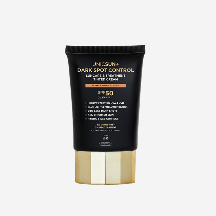 Unicsun+ Dark Spot Control Tinted Cream (Perfect Bronze) Protector solar SPF 50