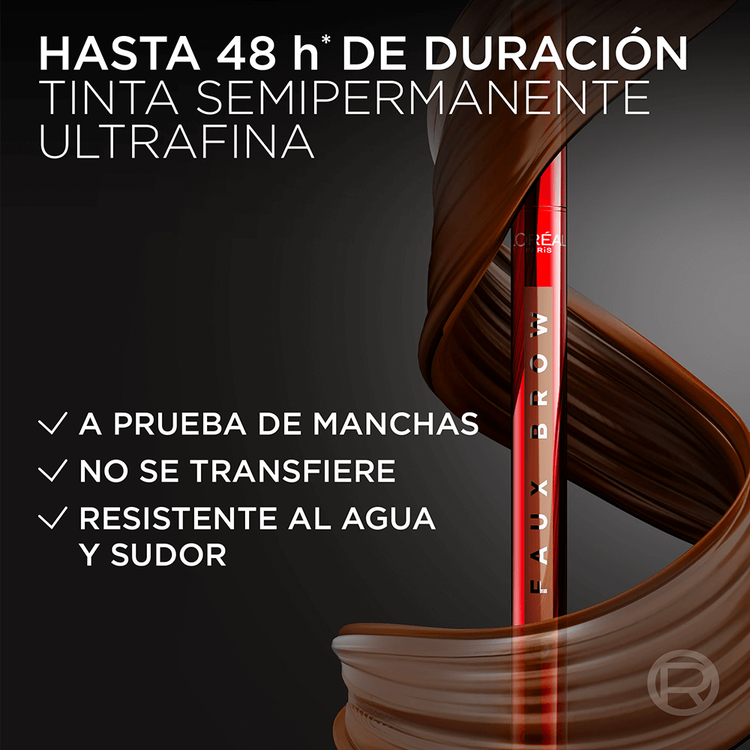 Faux Brow - Lapiz de cejas, larga duración