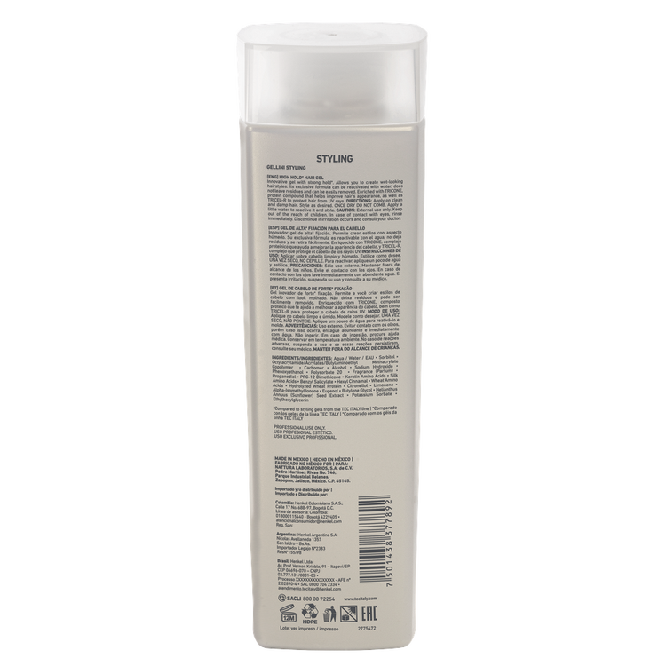 Gellini Styling Gel Gel fijador de alta fijacion