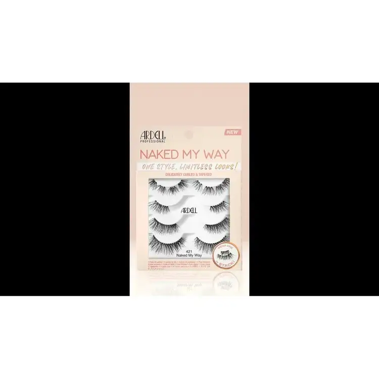 Naked My Way 421 Customizable False Lash Multipack Set personalizable de pestañas set personalizable con múltiples opciones.