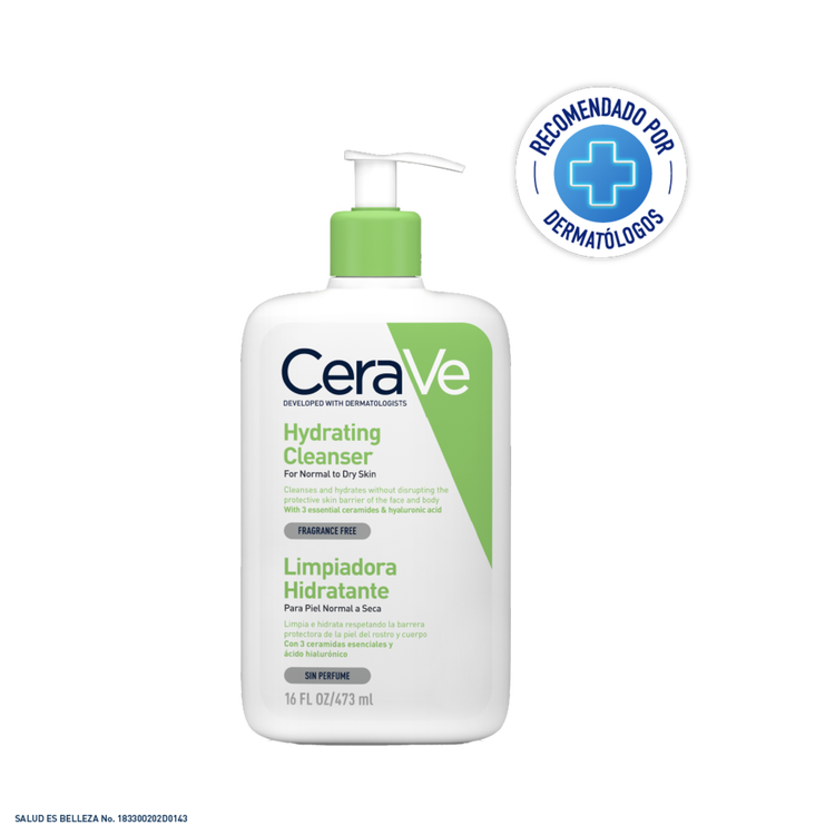 Hydrating Cleanser - Limpiador hidratante, limpia sin resecar la piel