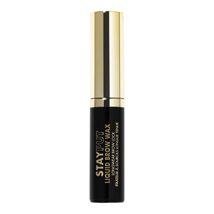 Stay Put Cera líquida para cejas cera líquida para cejas de larga duración.