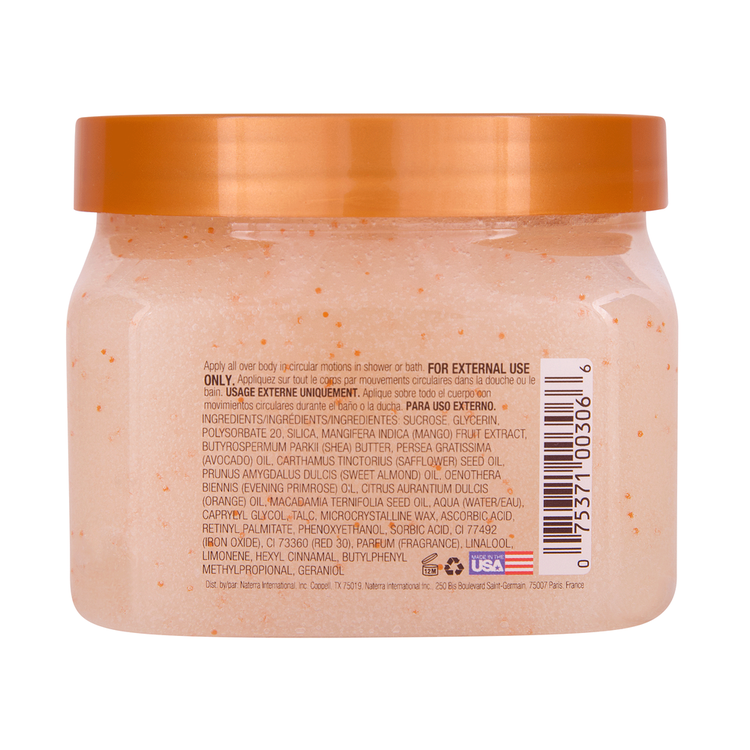 SheaSugarScrubTropicalMango-Exfoliantecorporal,dejalapielsuaveytersa