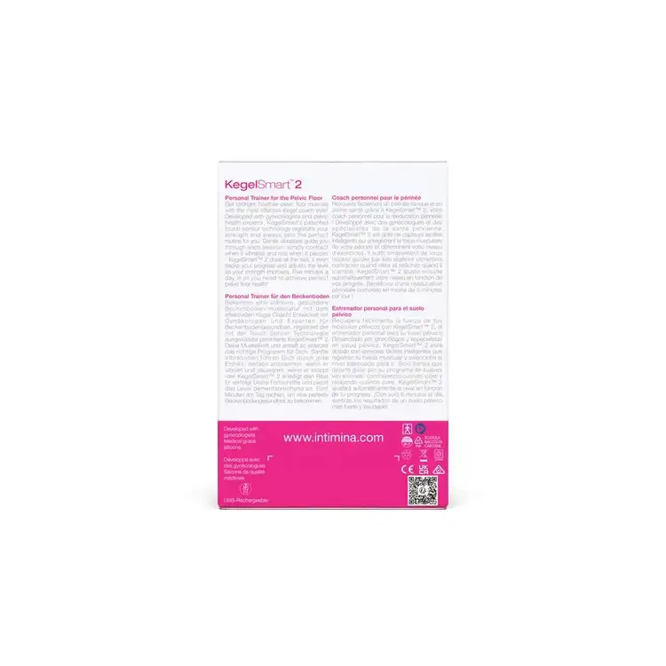 Kegelsmart 2 Rechargeable - Ejercitador de kegel con sensor, para entrenamiento personalizado