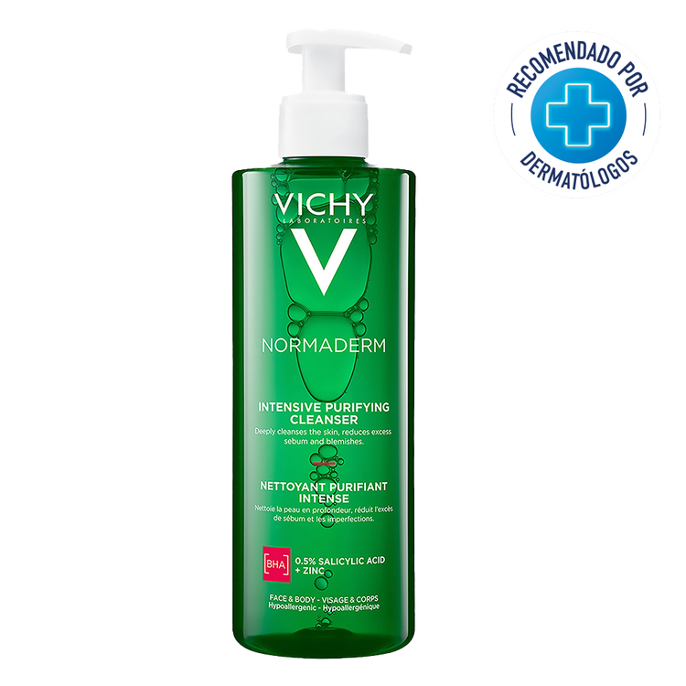 Normaderm Intensive Purifying - Gel limpiador, para pieles grasas y con tendencia a acné