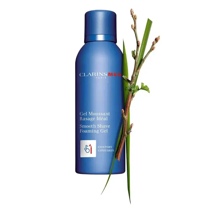 Clarins Men - Gel de afeitado, textura espumosa