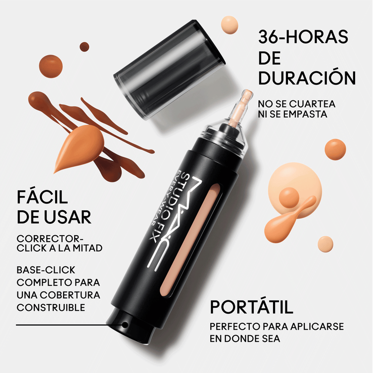 Studio Fix Every-Wear All-Over Face Pen Corrector cobertura mate, ligera e hidratante