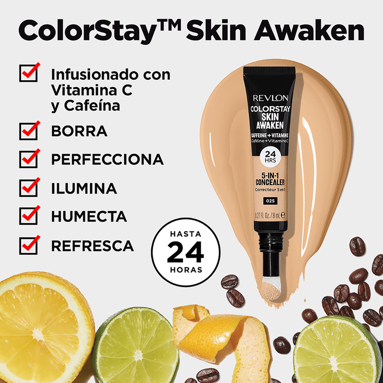 Colorstay Skin Awaken 5 En 1 Corrector ilumina y brinda boost de frescura