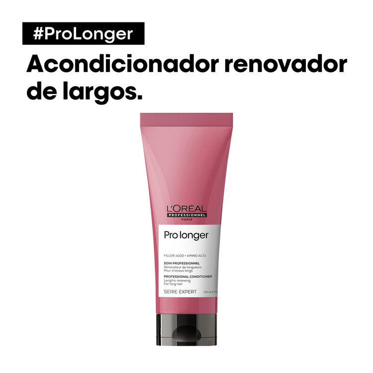 Pro Longer - Acondicionador, cabello más largo, grueso, brillante, sin frizz