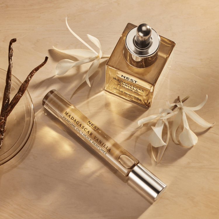 Madagascar Vanilla - Aceite de perfume, suavidad floral de la orquídea vainilla y un sutil toque de coco